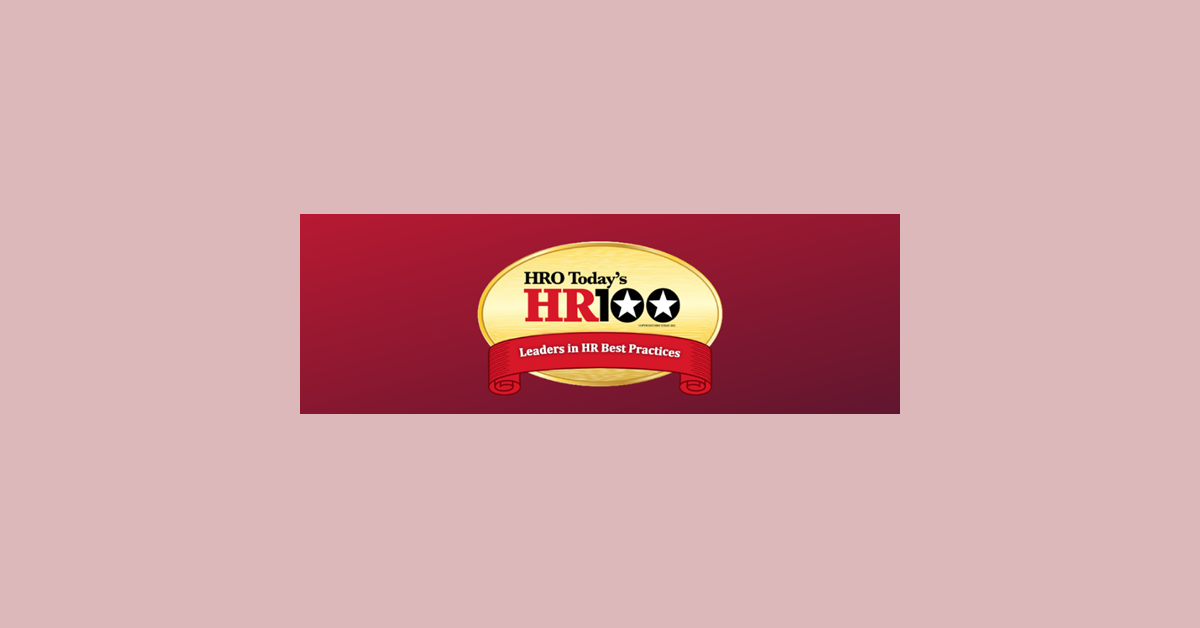 banner image for: HRO Today Unveils the HR100 List of the Best HR Departments