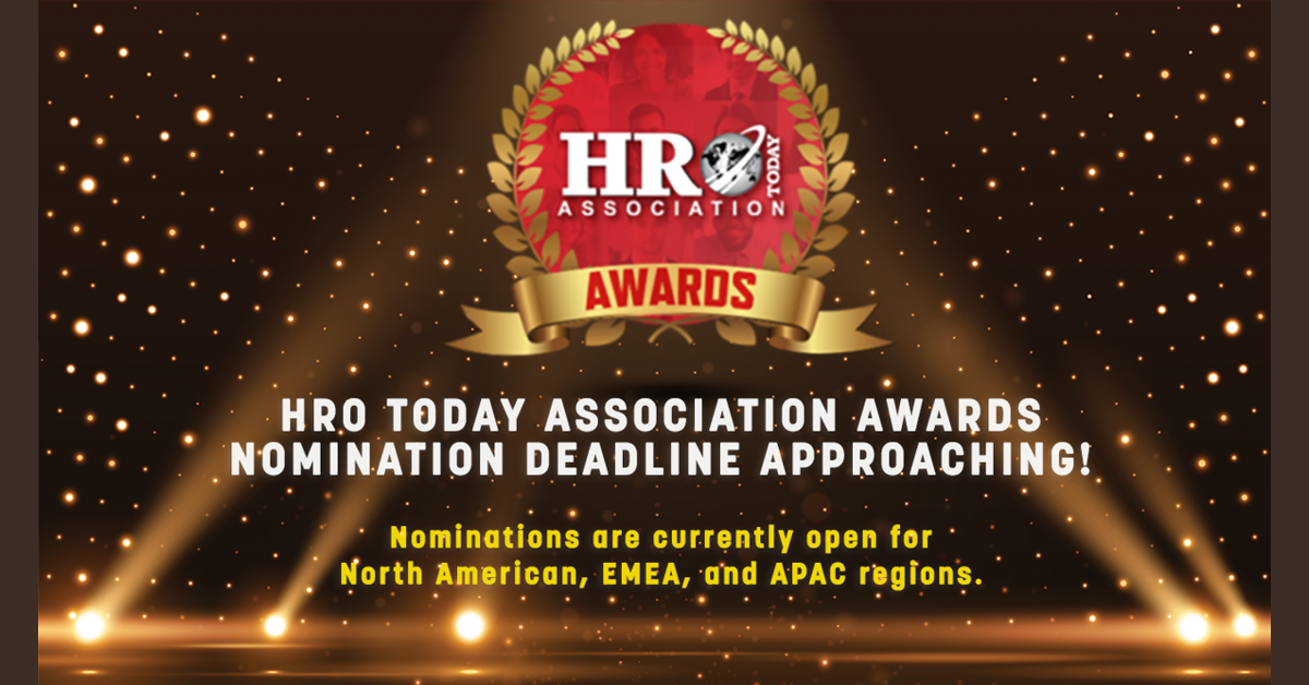 banner image for: HRO Today Association Awards Nomination Deadline Approaching