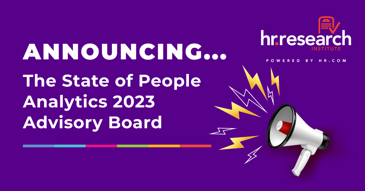 banner image for: HR.com Announces The State of People Analytics 2023 Advisory Board