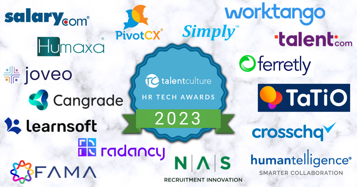 banner image for: Les gagnants de la technologie des ressources humaines TalentCulture 2023 ont été annoncés.