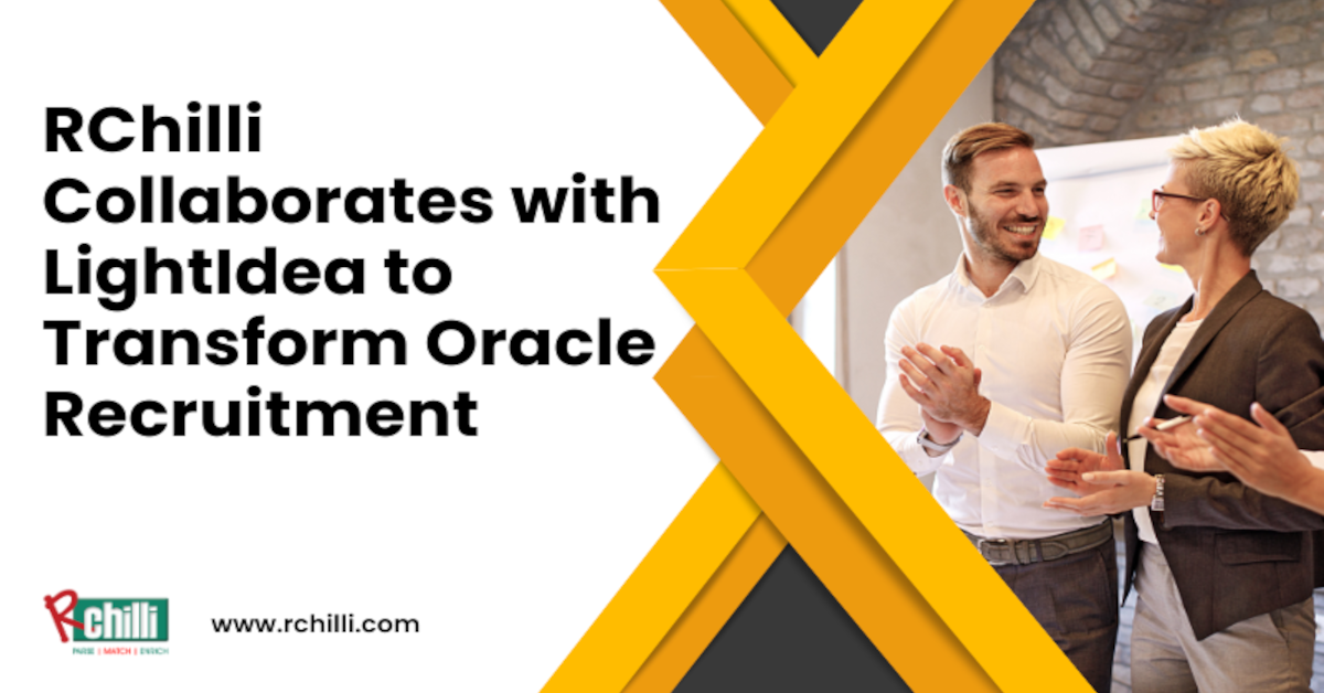banner image for: RChilli collabore avec LightIdea pour transformer le recrutement Oracle.
