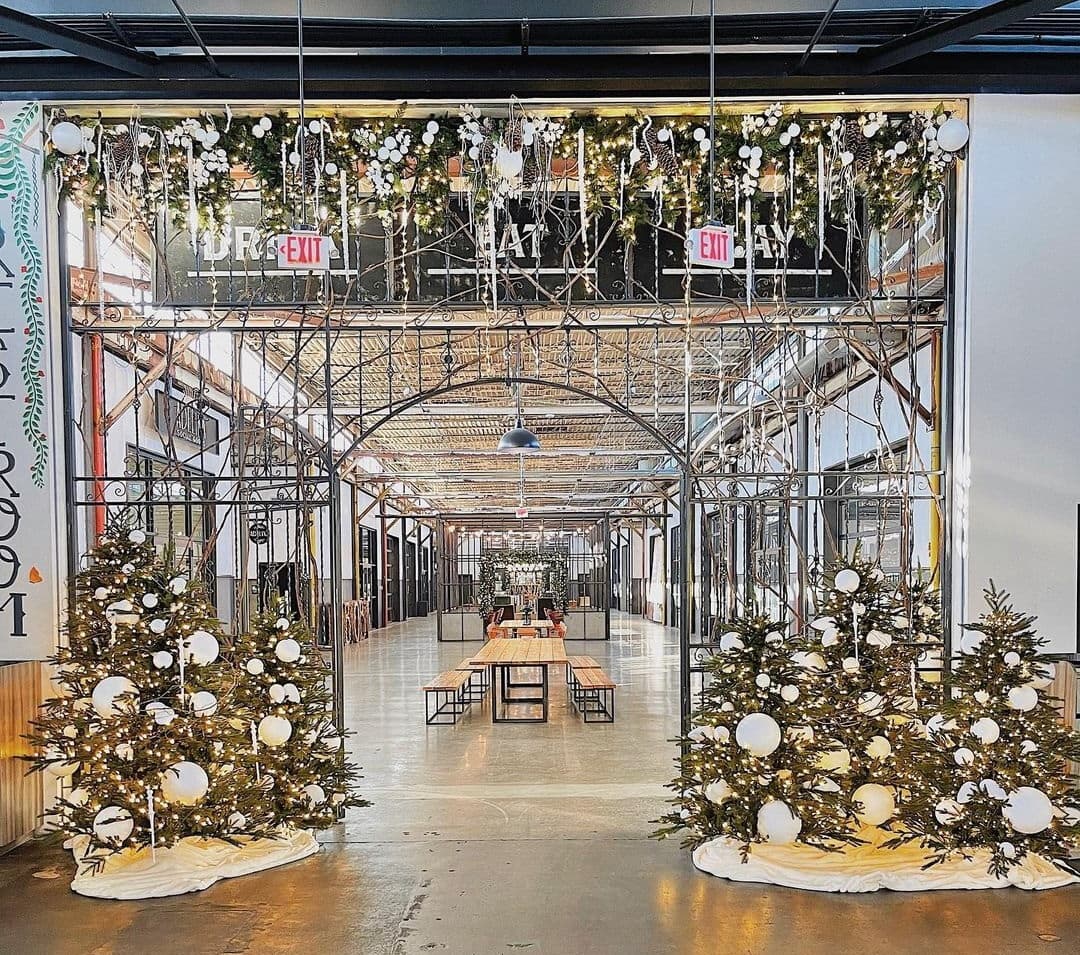 The Works Launches Comprehensive Holiday Celebration with Indoor Christmas Tree Lot and Festive Activities
