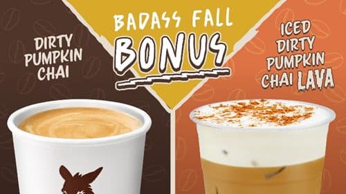 Bad Ass Coffee of Hawaii Launches Limited-Time 'Tidal Wave' Fall Beverage Collection