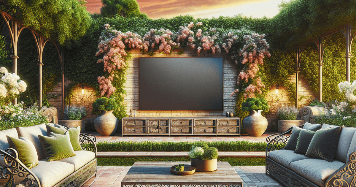 FITUEYES Introduces Stylish Outdoor TV Stands for Enhanced Backyard Entertainment