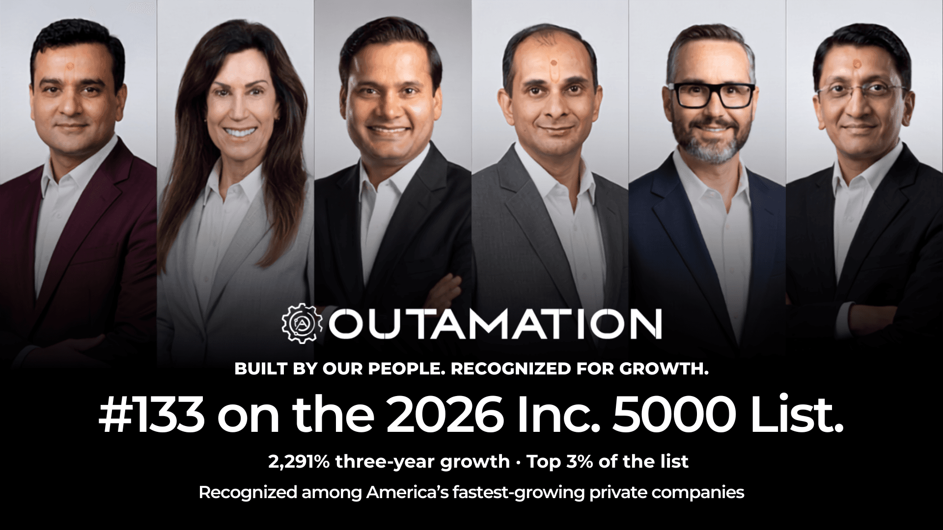 Outamation Debuts on 2026 Inc. 5000 at #133, Citing 2,291% Growth in Mortgage Automation