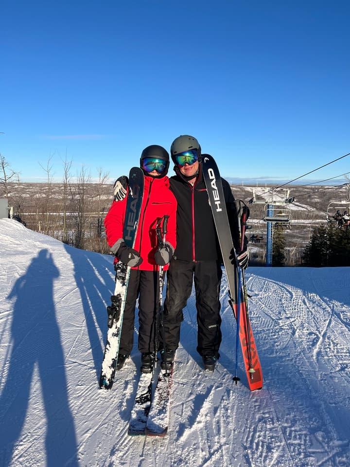 Father-Daughter Team Completes Historic Ski Tour of Alberta's 39 Ski Resorts