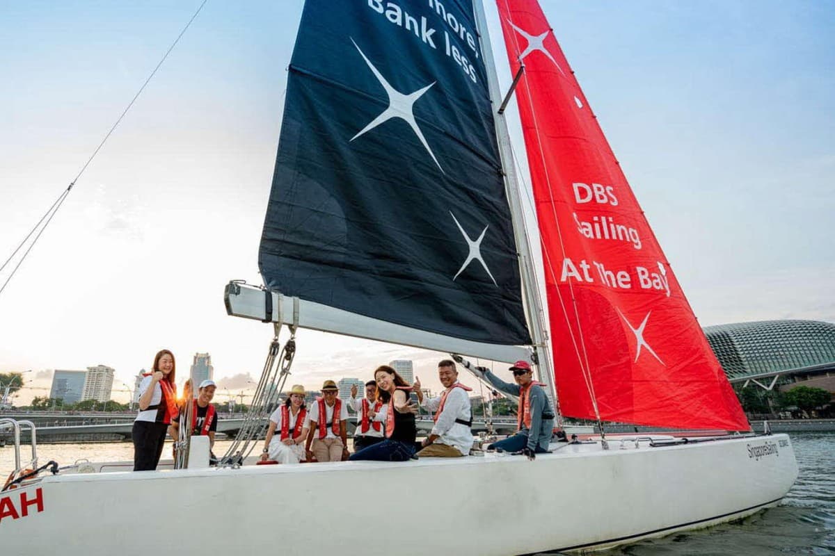 Corporate Sailing Team Building in Marina Bay Expands to Accommodate Groups of 48 with Inclusive Meal