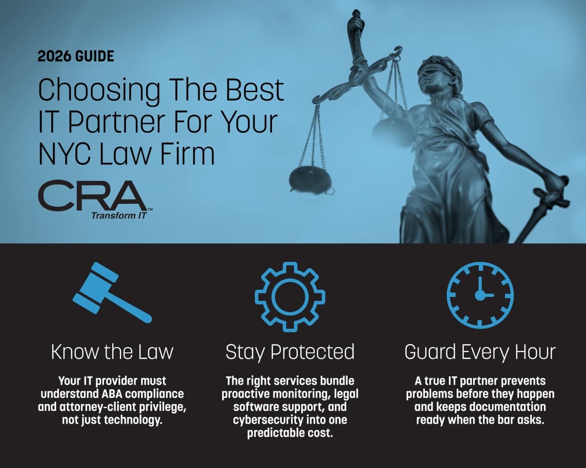 New Guide Helps NYC Law Firms Choose the Right IT Partner Amid Rising Cyber Threats