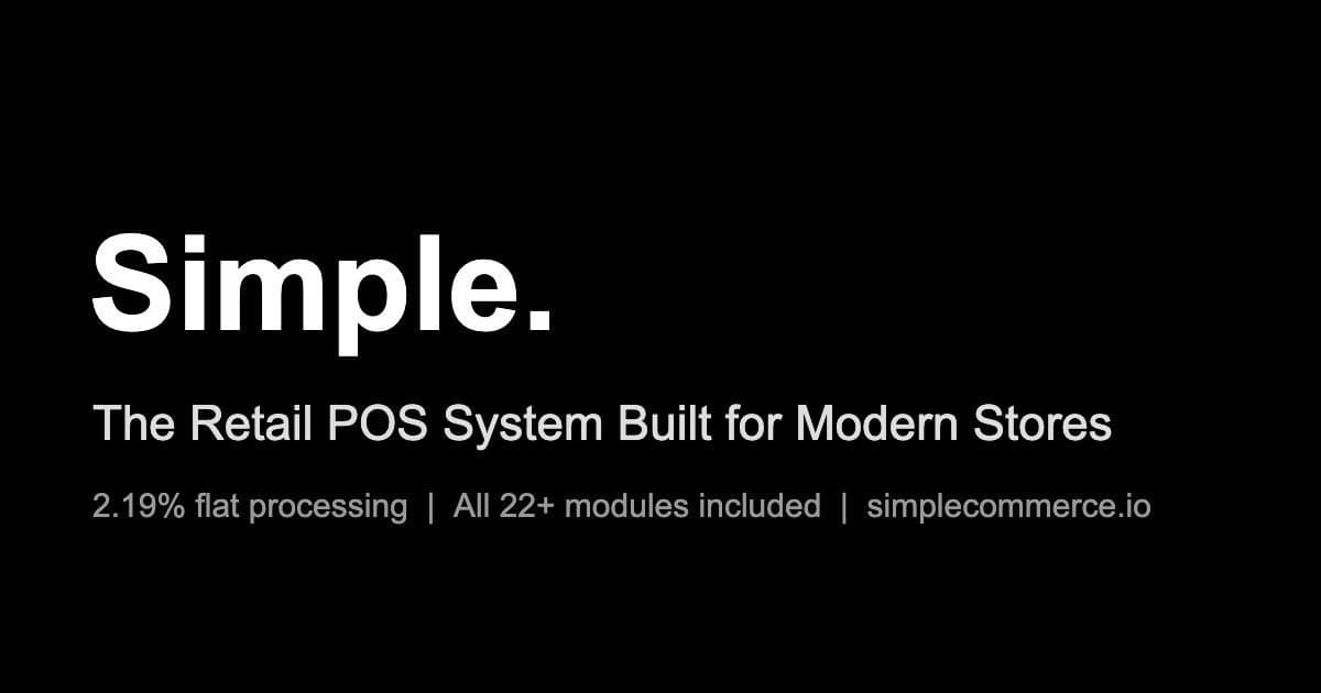 Simple Bundles E-Commerce, Loyalty, and Scheduling Into One Retail POS Plan