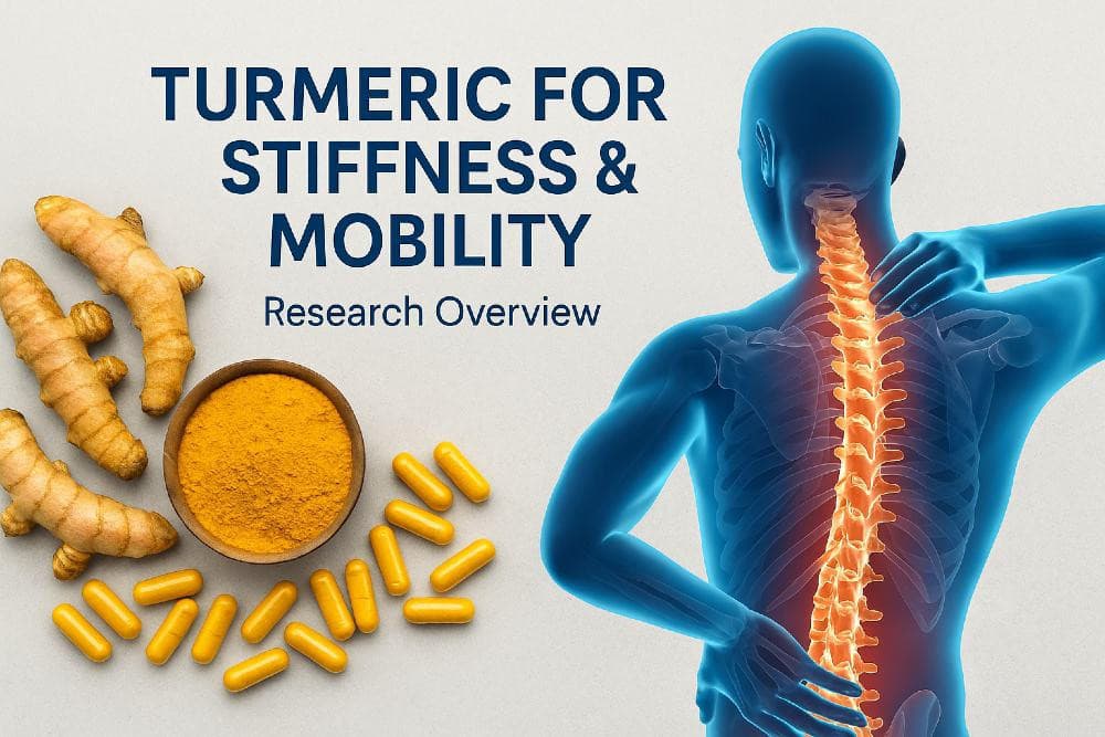 Turmeric and Curcumin Gain Recognition for Supporting Joint Health and Mobility