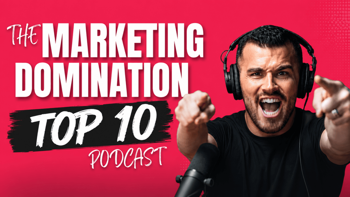 Sean Garner's Marketing Domination Podcast Earns Top 10 Spot in Feedspot's 2026 Rankings
