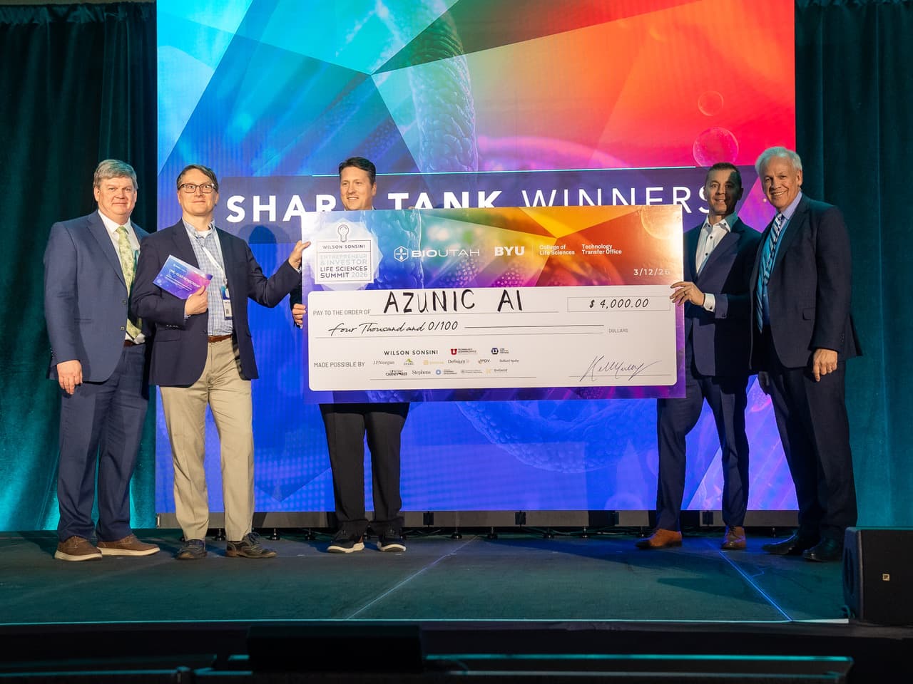 BioUtah Announces 2026 Life Sciences Pitch Competition Winners at Entrepreneur & Investor Summit