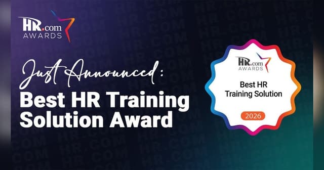 HR.com Announces 2026 HR Training Solution Award Winner