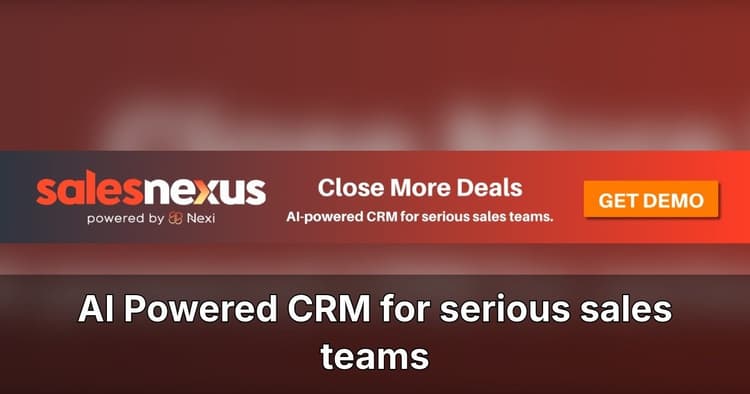 banner image for: Boost Sales with SalesNexus's New AI-Driven CRM Platform