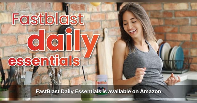 FastBlast Daily Essentials Expands U.S. Distribution with Amazon Availability