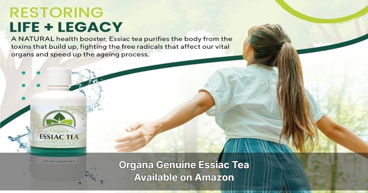 ORGANA Essiac Tea Gains Positive Amazon Reviews for Traditional Herbal Formula