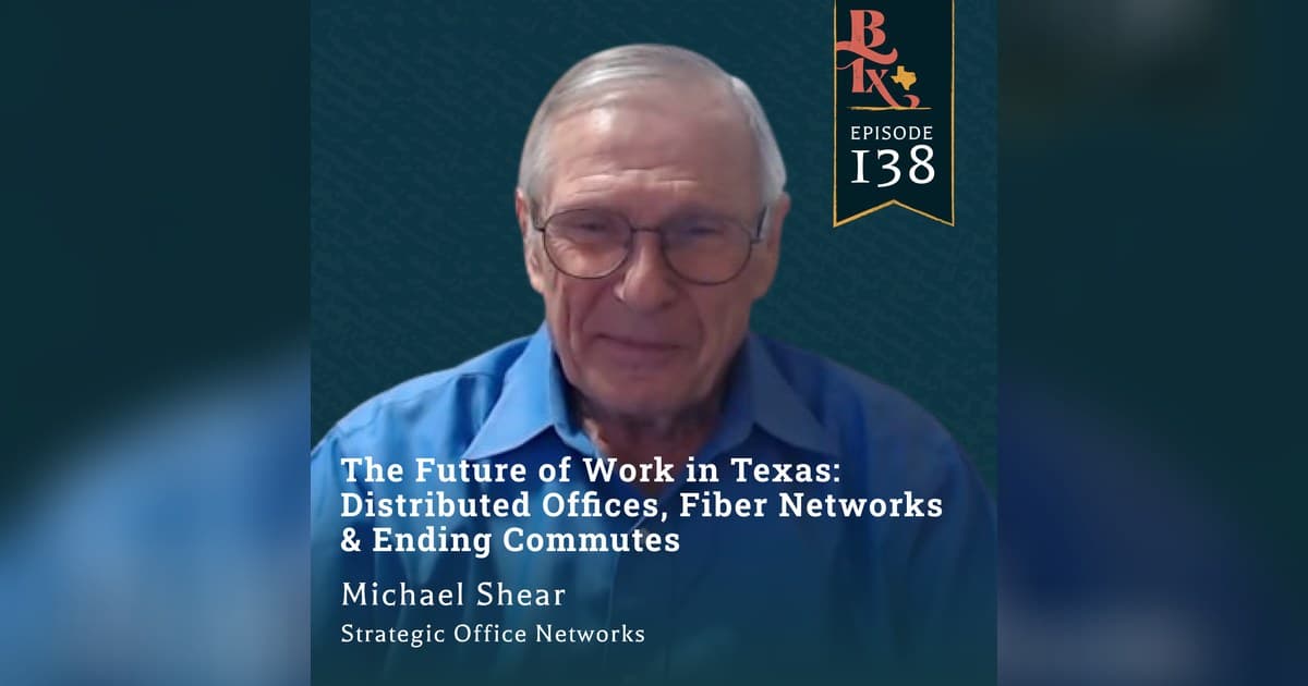 Michael Shear Pitches Distributed Office Networks to Tame Austin's Commute Crisis