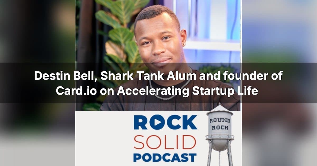 From Homeless to Shark Tank: Destin Bell's Incredible Startup Story