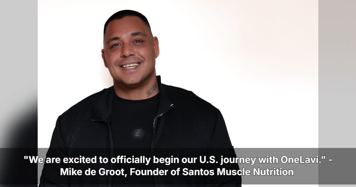 Santos Muscle Nutrition Launches on OneLavi.com as U.S. Expansion Begins