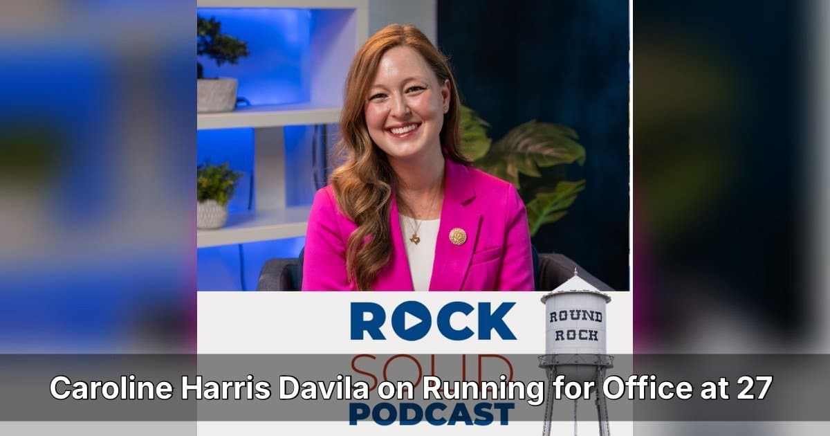 Texas State Rep Caroline Harris Davila Shares Personal Journey from Fear to Public Service in Podcast Episode