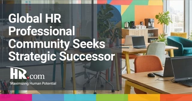 Global Category Leader HR.com Announces Opening of Strategic Acquisition Process