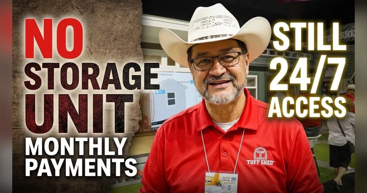 Tuff Shed Pitches San Antonio on Ditching Paid Storage for Backyard Builds