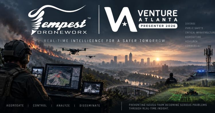 banner image for: Tempest Droneworx Selected to Present at Venture Atlanta 2026