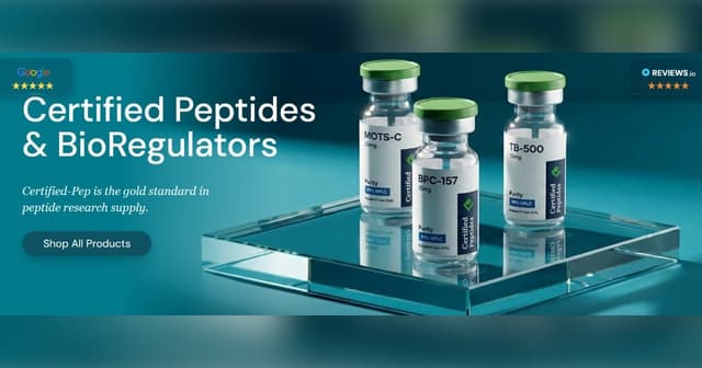banner image for: Certified-PEP Highlights U.S.-Manufactured Research Compounds, Emphasizing Batch Testing, Transparency and Top-Tier Customer Service