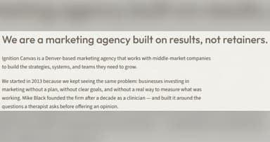 Denver-Based Marketing Firm Paige Black Rebrands as Ignition Canvas