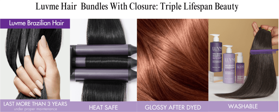 Luvme Hair Unveils Triple Lifespan Bundles with Closure