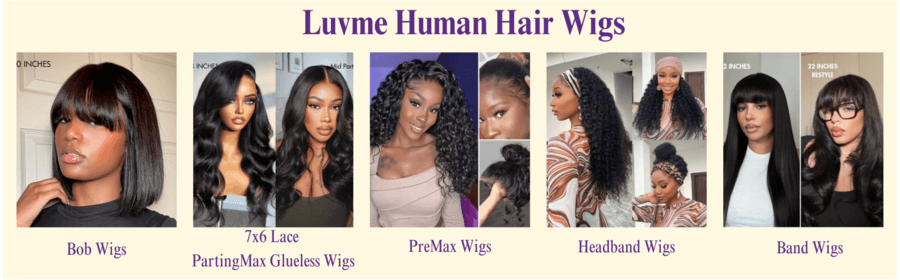 Luvme Hair Showcases Top-Selling Human Hair Wig Collections