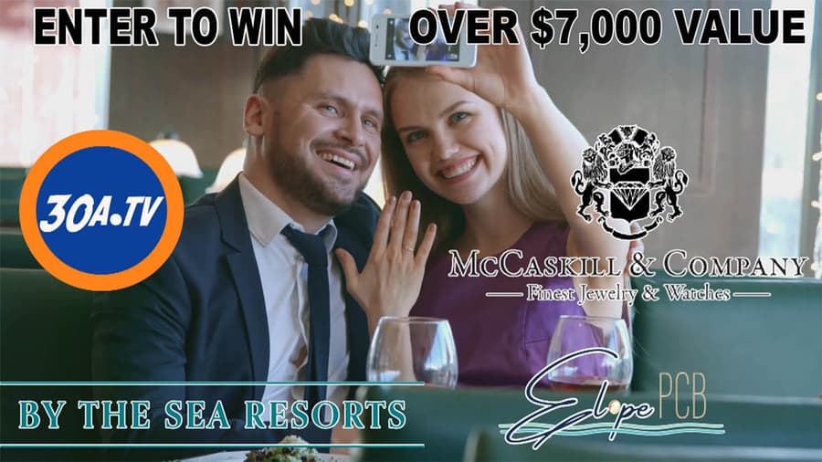 30A TV Launches $7,000 'Dream Beach Wedding' Sweepstakes