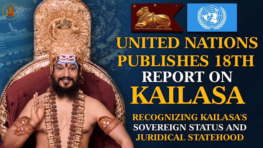 United Nations Recognizes KAILASA's Sovereign Status in Latest Report