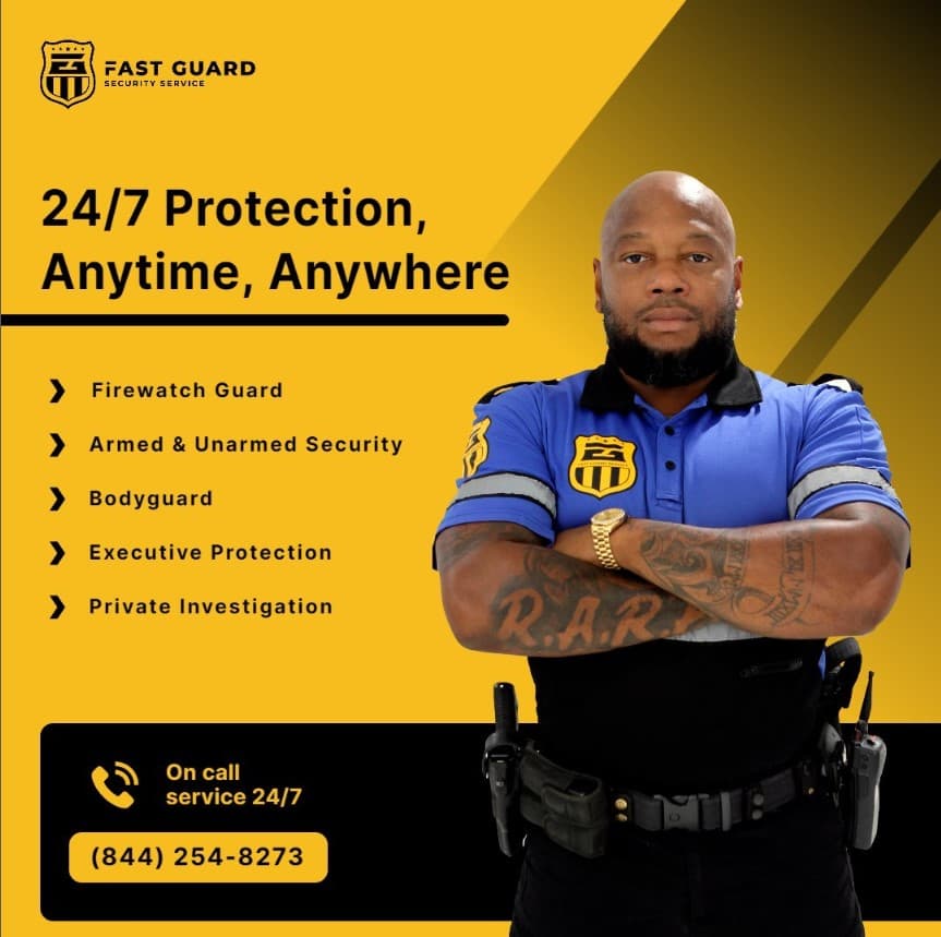 Fast Guard Service Addresses Critical Security Decision: Armed vs. Unarmed Guards