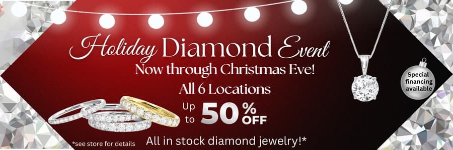 Huntington Fine Jewelers Launches Holiday Diamond Event with Up to 50% Off